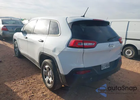 2016 Jeep Cherokee Sport from USA, damaged, VIN 1C4PJLAB6GW233224